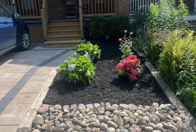 Mulching & design frontt